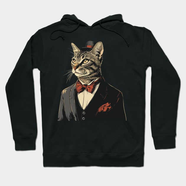 mr cat Hoodie by dubcarnage